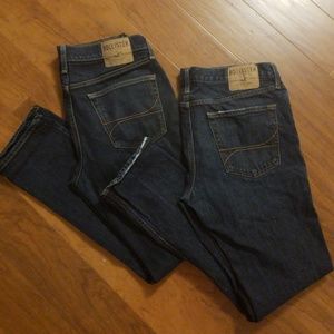 2 Pairs of Hollister Jeans